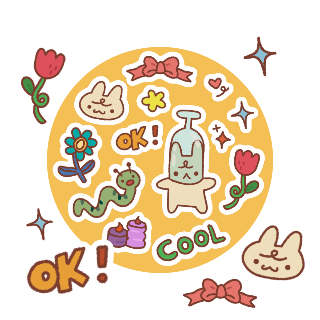 After COOL | Maru-sticker sheet