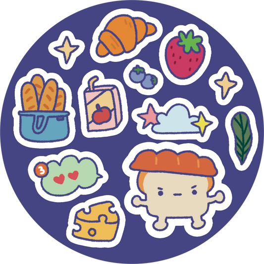 Fruity | Maru-sticker sheet