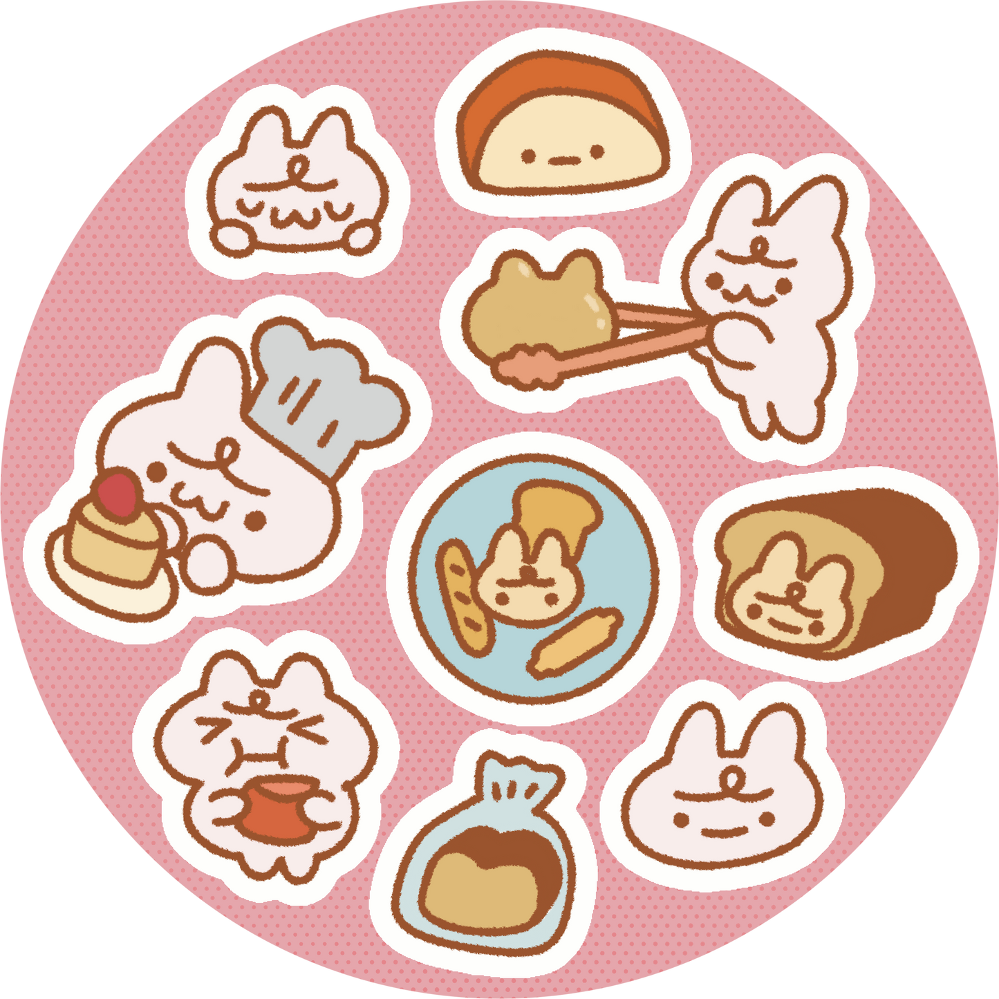 Bakery | Maru-sticker sheet