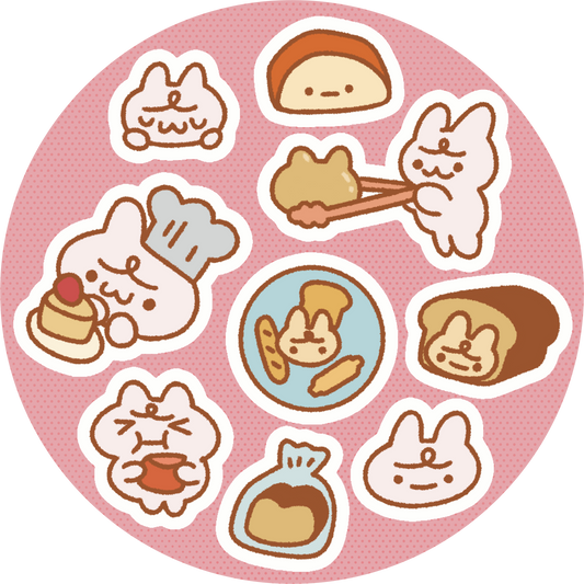 Bakery | Maru-sticker sheet