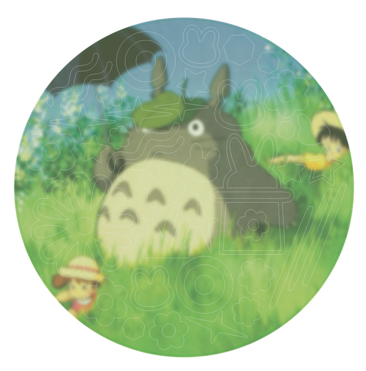 Totoro Confetti | Decor Maru-sticker sheet